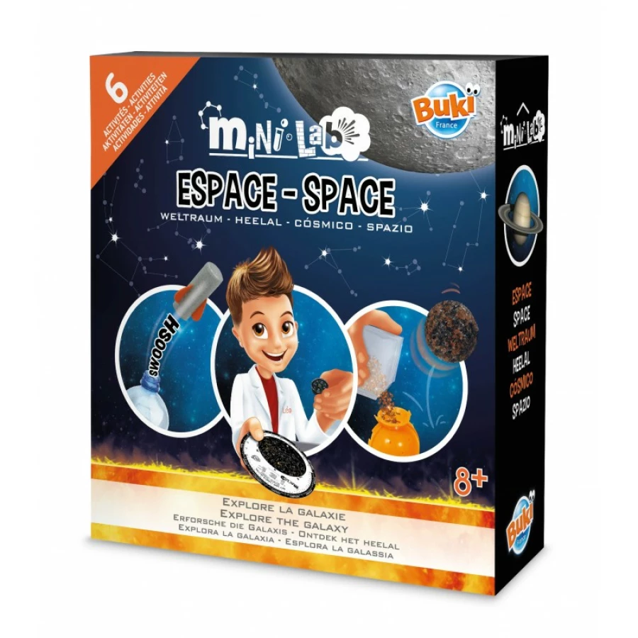 Kit de Experiências Mini Lab Espaço - Buki