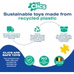 Clics Balde 8 em 1 Glitter Edition - Clis Toys
