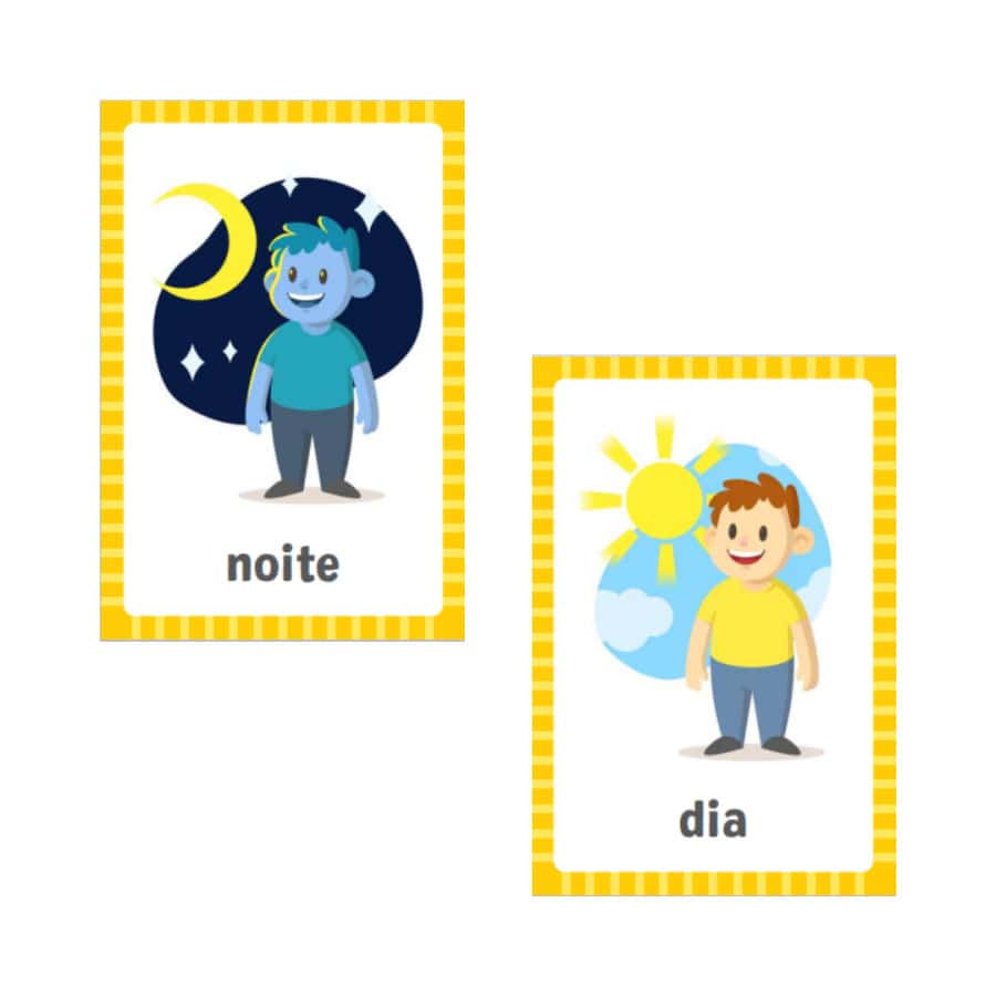 Aprendo com cartas: Opostos - Fábula Aprendo com cartas: Opostos - Fábula