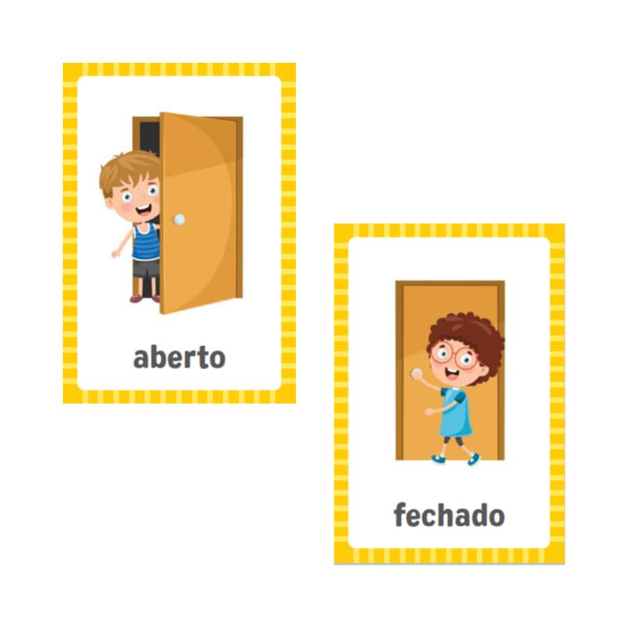 Aprendo com cartas: Opostos - Fábula Aprendo com cartas: Opostos - Fábula