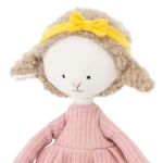 Ovelha Zoe com Vestido Rosa - Cotti Motti - Orange Toys