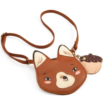 Bolsa de Tiracolo com Porta-Moedas Raposa - Djeco