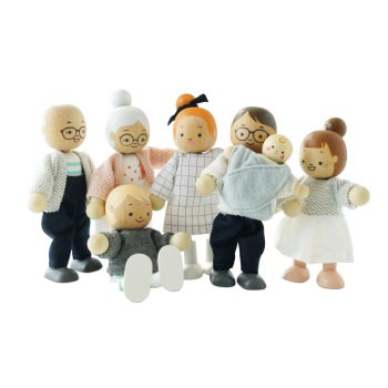 Família da casinha de bonecas - Le Toy van