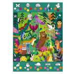 Puzzle Gigante de Observação Floresta - Djeco