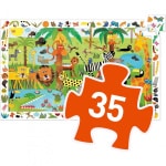 Puzzle de observação Selva 35 peças - Djeco