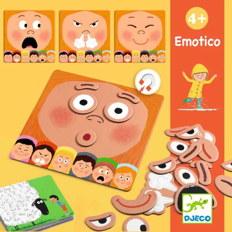 Jogo Emotico - reconhecimento de emoções e treino da linguagem - Djeco