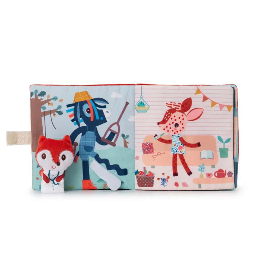 Livro de Pano Alice Médica - Lilliputiens Livro de Pano Alice Médica - Lilliputiens