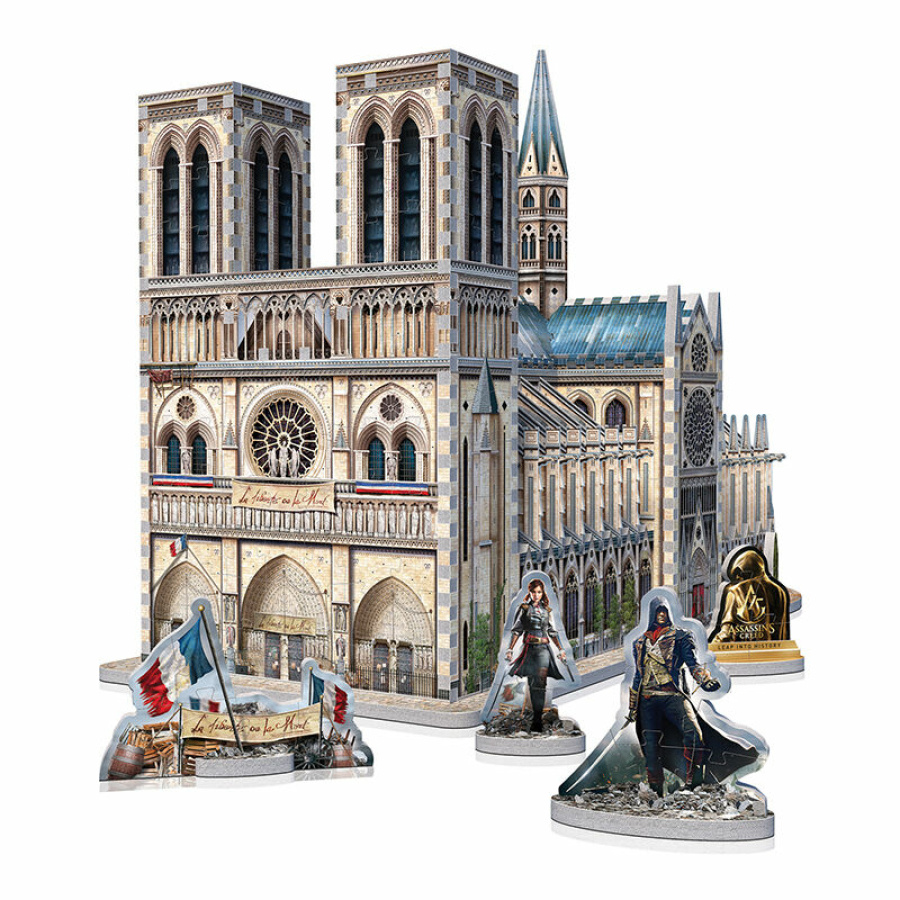 Puzzle 3D Notre Dame-Assasin´s Creed