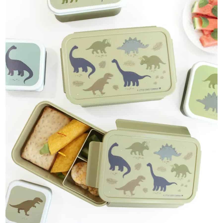 Lancheira Bento Box Dinossauros - A little lovely Company Lancheira Bento Box Dinossauros - A little lovely Company