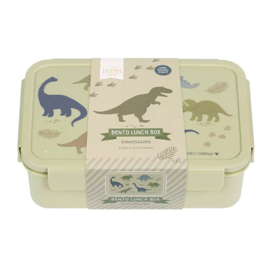 Lancheira Bento Box Dinossauros - A little lovely Company Lancheira Bento Box Dinossauros - A little lovely Company