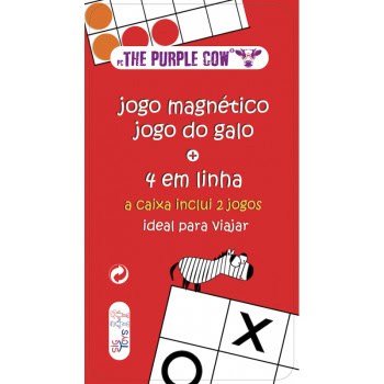 Jogo Magnético Galo e Quatro em Linha - The Purple Cow