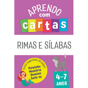 Aprendo com cartas Rimas e Sílabas - Fábula