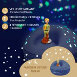 Projetor de estrelas musical Principezinho - luz de presença noturna - Trousselier