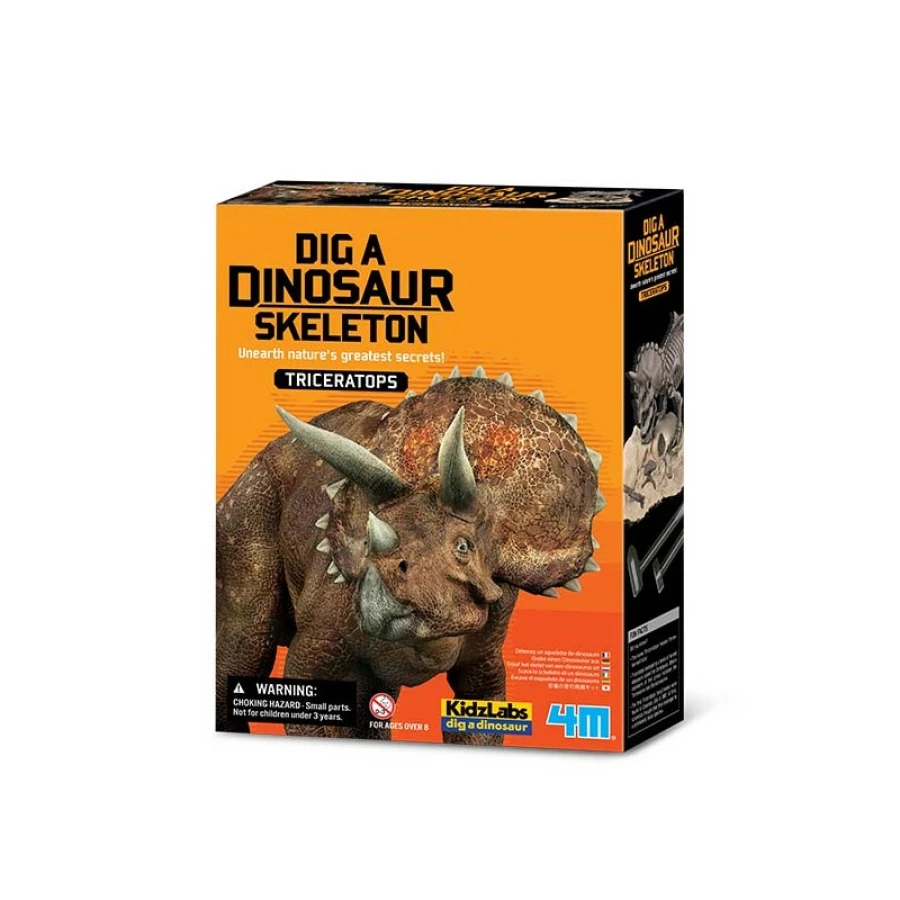 Escava um Dinossauro Triceratops - 4M