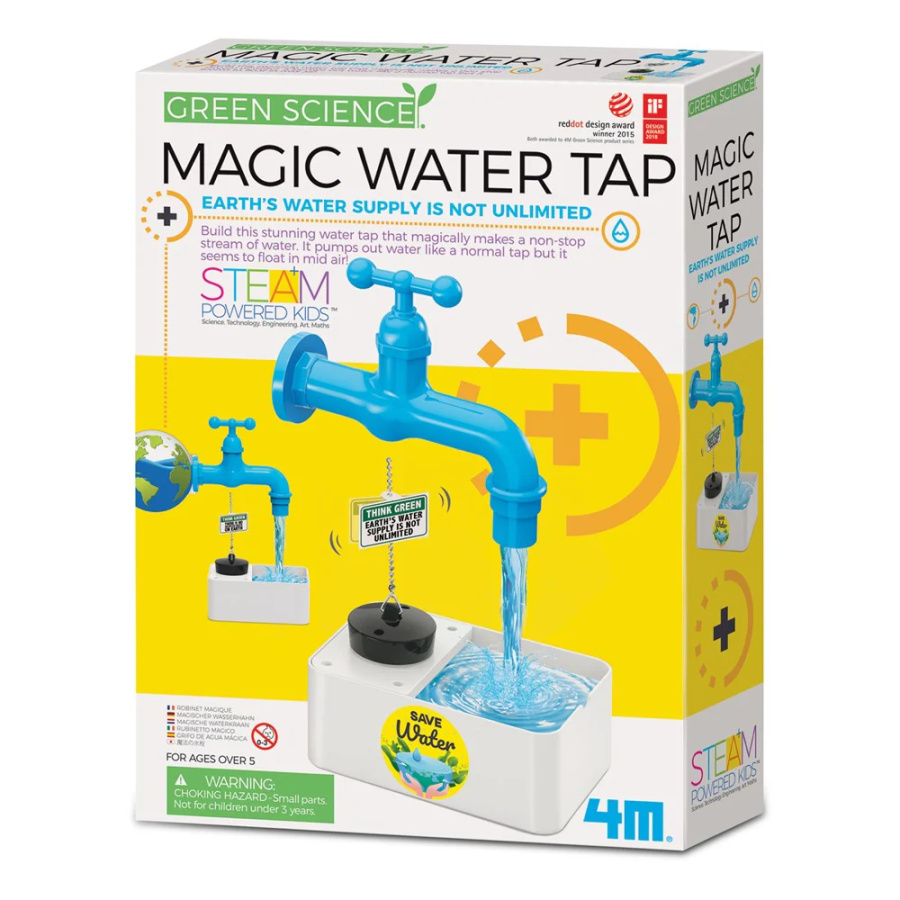 4M03458 - Green Science Magic Water Tap - 4M