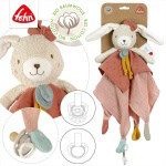 Doudou Coelho Rosa Natur- Baby Fehn