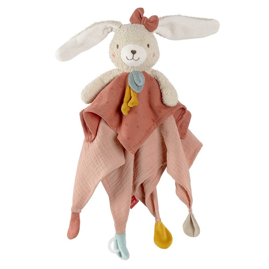 Doudou Coelho Rosa Natur- Baby Fehn