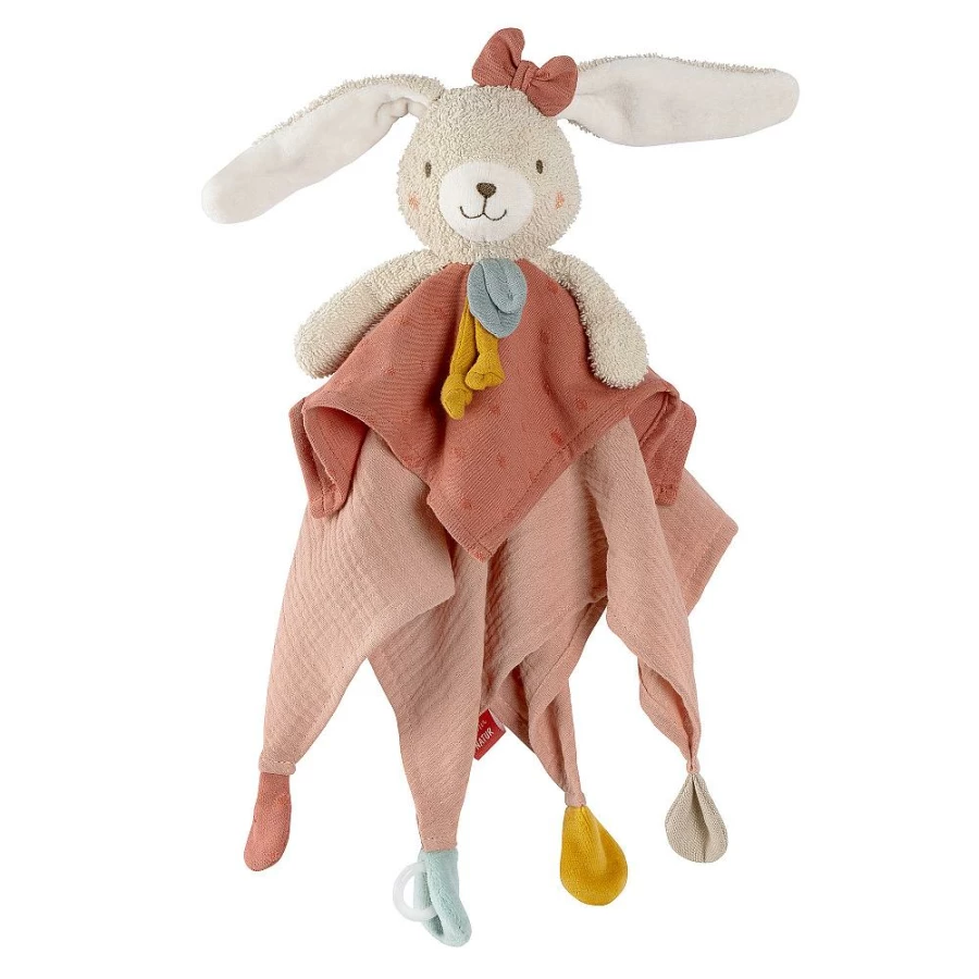 Doudou Coelho Rosa Natur- Baby Fehn