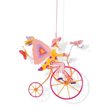 Mobile Triplette Rose Winged - L'oiseau Bateau