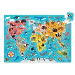 Puzzlove Animals Of the World - Banana Panda