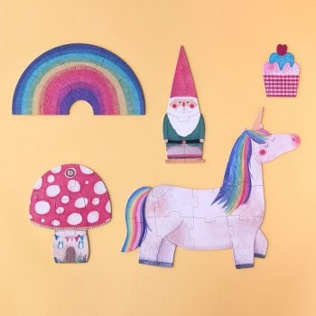 Puzzle Happy Birthday Unicorn - Londji