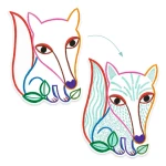 Colorir Para Revelar Animais Da Floresta - Djeco