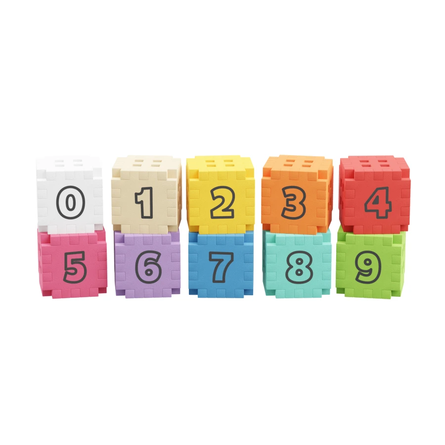 Mini Waffle Cubos Matemáticos - Marioinex