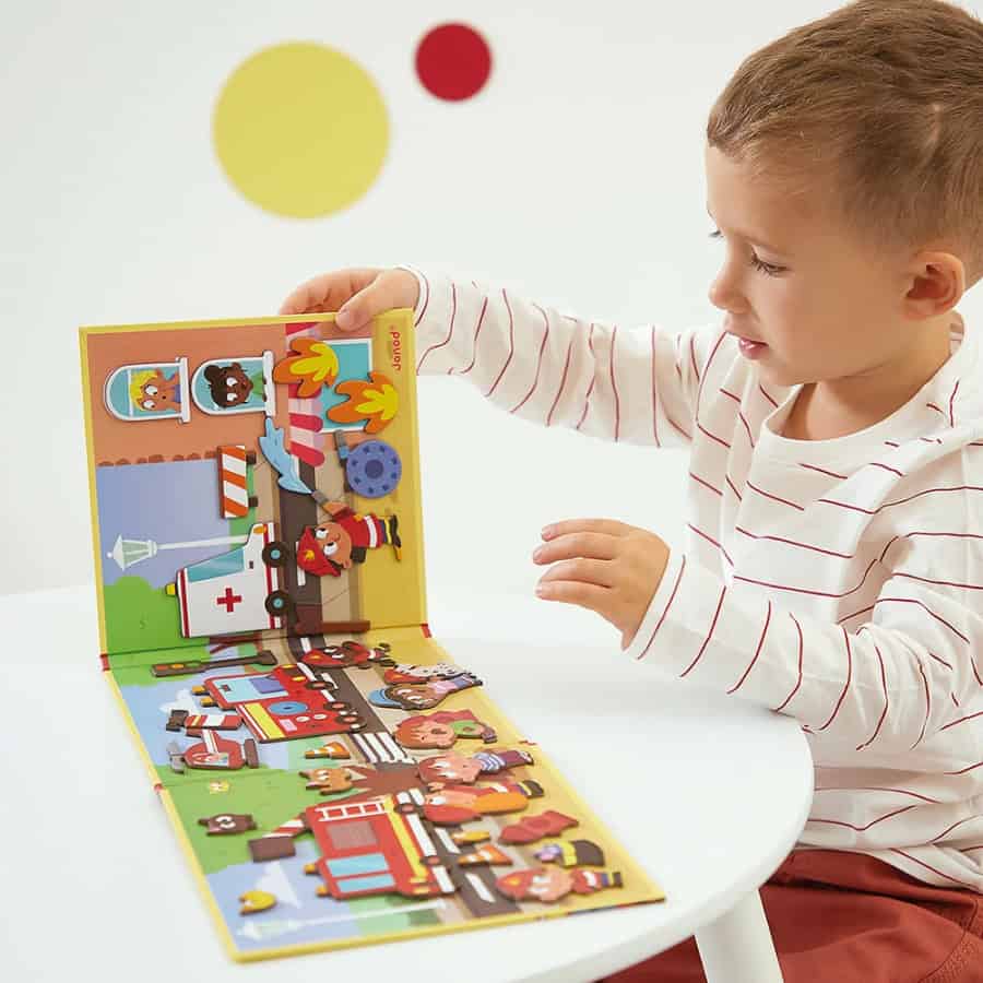 Histórias Magnéticas Os Bombeiros - Janod Histórias Magnéticas Os Bombeiros - Janod