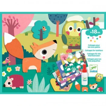 Primeiras Colagens Animais - 18+ meses Djeco