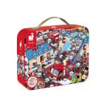 Puzzle de Observação Bombeiros - Janod