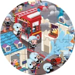 Puzzle de Observação Bombeiros - Janod
