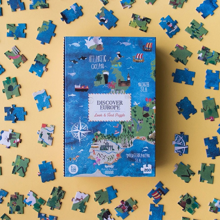 Puzzle Discover Europe - Londji