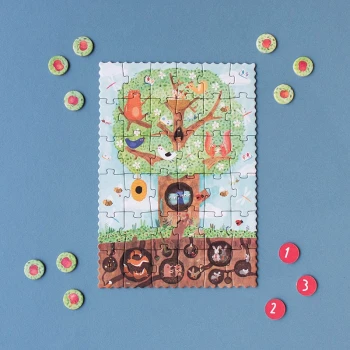 Puzzle Macieira - Contar e Aprender - Londji