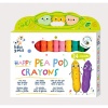 Lápis de Cera Happy Pea Pod - 24 cores - Haku Yoka