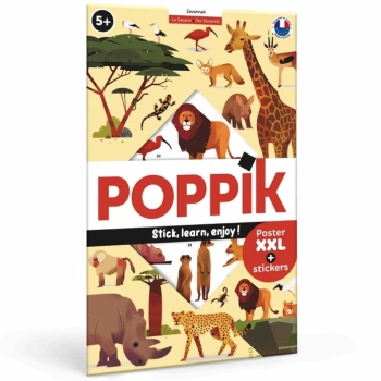 Autocolantes e Poster Discovery Savana - Poppik