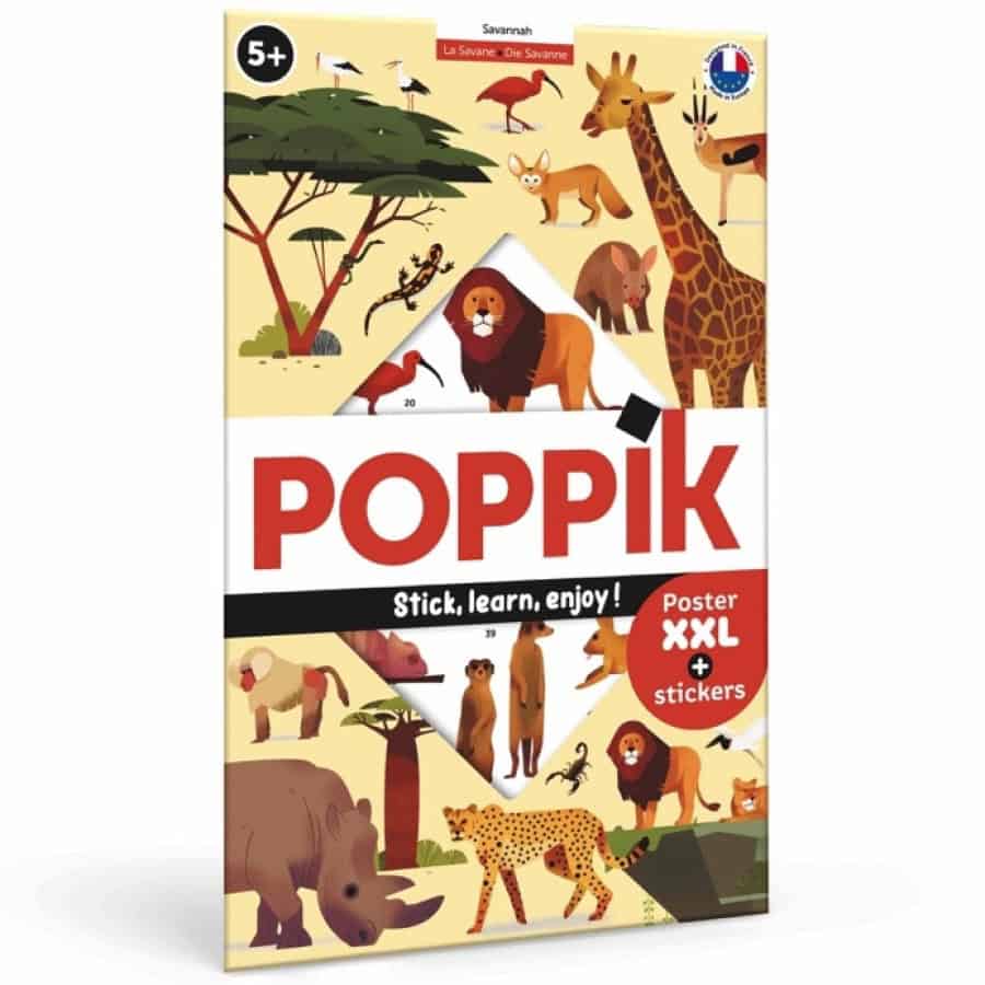 Autocolantes e Poster Discovery Savana - Poppik
