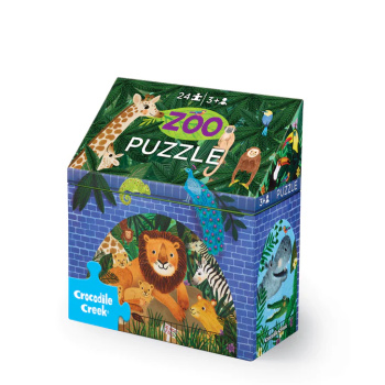 Puzzle Zoo - 24 peças - Crocodile Creek