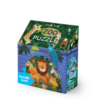 Puzzle Zoo - 24 peças - Crocodile Creek