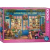 Puzzle Books & Coffee - 1000 peças- Eurographics