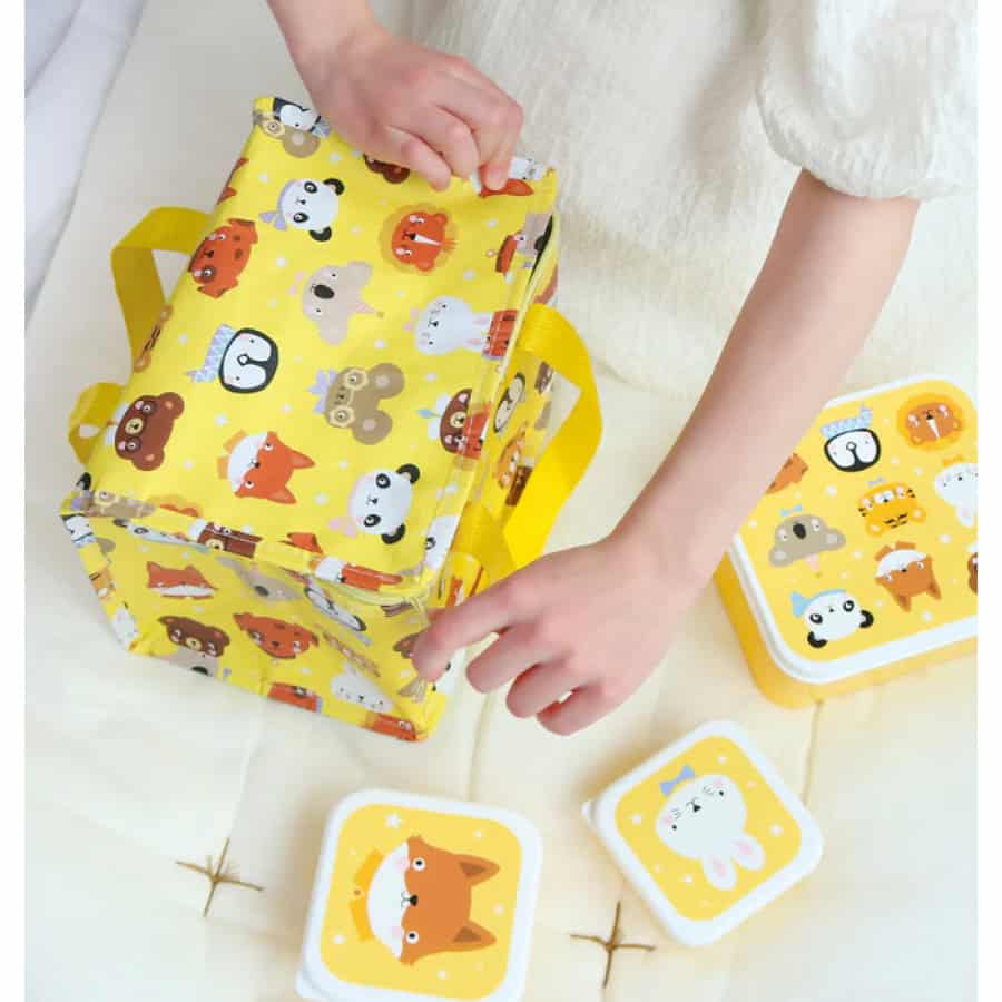 Lancheira Térmica Animal Friends - A Little Lovely Company Lancheira Térmica Animal Friends - A Little Lovely Company