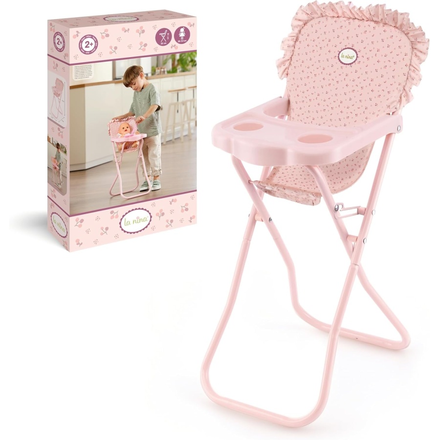 Cadeira de Comer para Bonecas Olivia - La Nina
