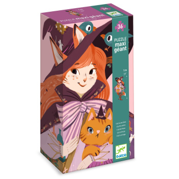 Puzzle Lily a Bruxa - 36 peças - Djeco