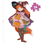 Puzzle Lily a Bruxa - 36 peças - Djeco
