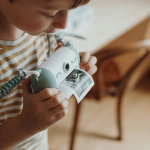 Máquina Fotográfica com Impressão | KIDYPRINT Verde - KIDYWOLF