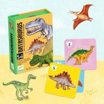 Batasaurus - jogo de cartas de memória e estratégia - Djeco