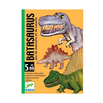Batasaurus - jogo de cartas de memória e estratégia - Djeco